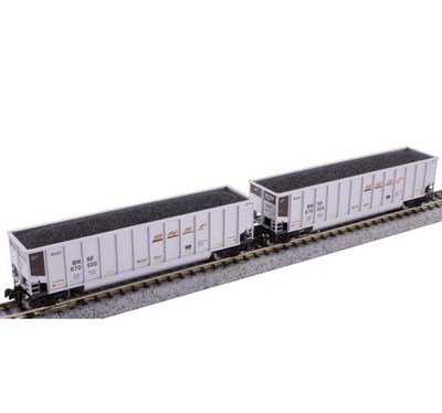 #ad KATO 1064633 N SCALE Bethgon Coalporter 8 Car Set BNSF quot;Swooshquot; 106 4633 $119.95