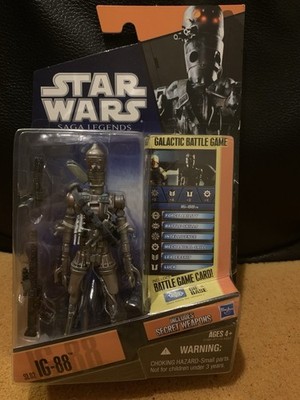 New In Box Star Wars Saga Legends IG-88 SL02