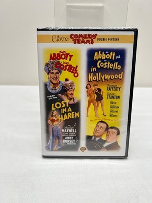 Abbott  Costello - Lost in a Harem/Abbott  Costello in Hollywood (DVD, 2006) NEW