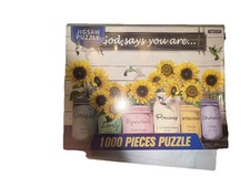 Jigsaw Puzzle God Says You Are Unique Lovely Special Precious 1000 Piece NIB