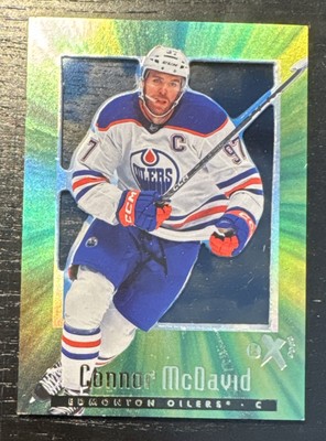 2025 Skybox EX Hockey Connor McDavid Acetate Die Cut Edmonton Oilers    