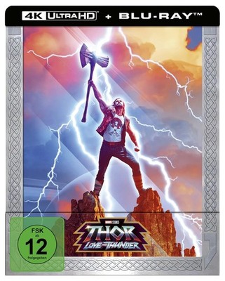 4K/UHD (+ Blu-ray) ''Thor: Love And Thunder'' im Steelbook ***Neu & OVP***