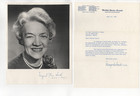 Signed photo + LETTER of Maine Senator Margaret Chase Smith DATED 1958 AUTOGRAPH — photo 1