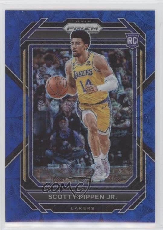 2022-23 Panini Prizm Choice Blue 47/49 Scotty Pippen Jr #232 Rookie RC nr2