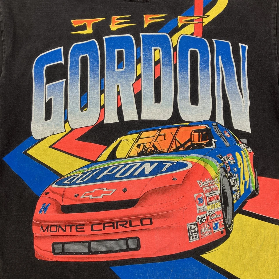 Impresionante Camiseta Nascar Gráfica AOP De Colección '95 JEFF GORDON Smokin' The Competition L Foto 2 de 4
