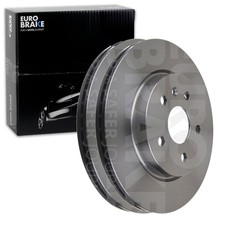 2X EUROBRAKE BREMSSCHEIBEN 315mm BELÜFTET HINTEN PASSEND FÜR CHEVROLET CAMARO