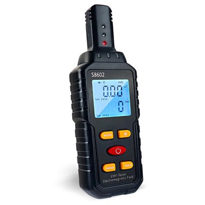 Portable S8602 Digital EMF Detector for Electric Field Magnetic Field Temp 