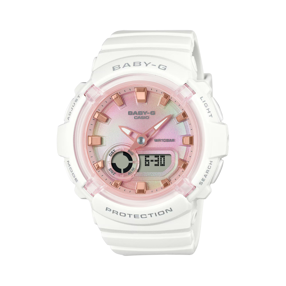Casio Baby-G BGA-280TD-7A Women Watch World Time Resin Strap  display picture 1