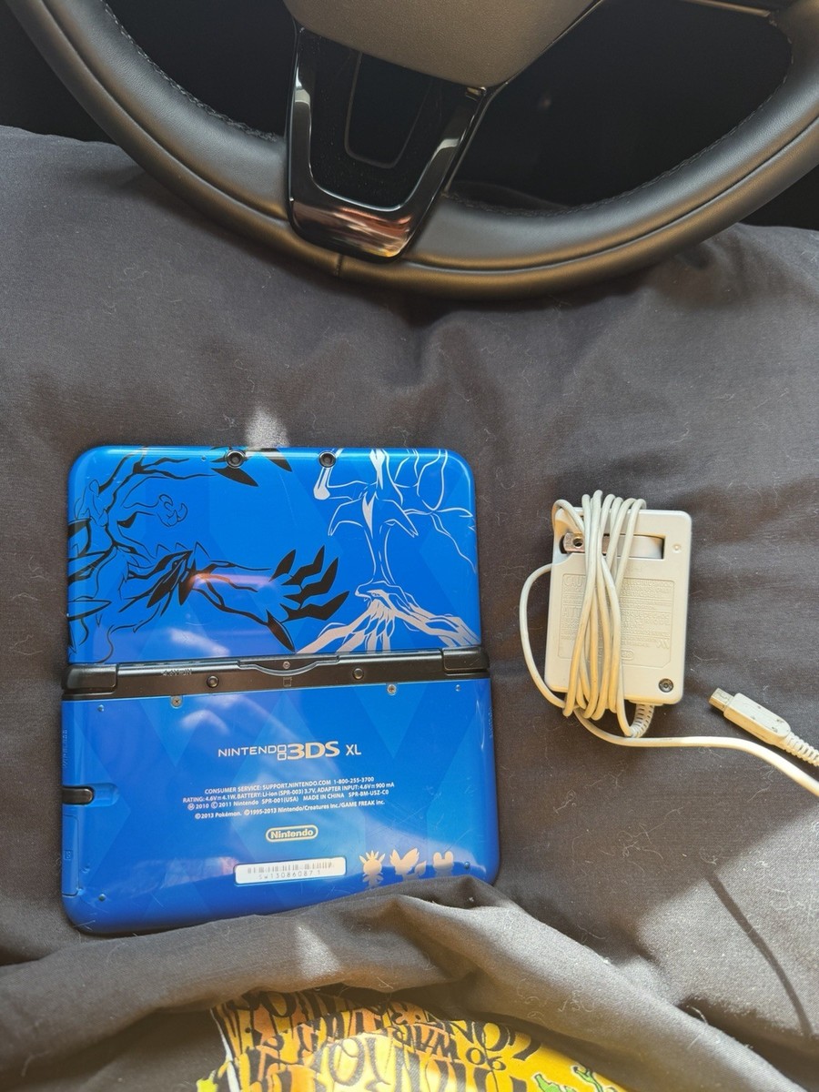 3DS(コバルトブルー)・ポケモンY USA VERSION Nintendo 3DS XL Pokémon X and Y BLUE version Handheld