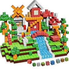 Blocs de Construction Magnétiques 100 Pièces Jouet Enfant 25mm Cube Aimanté STEM