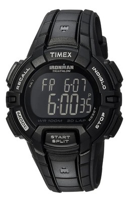 Timex Men's Ironman Triathlon Rugged 30 44mm Resin Strap Watch - T5K793 NEW