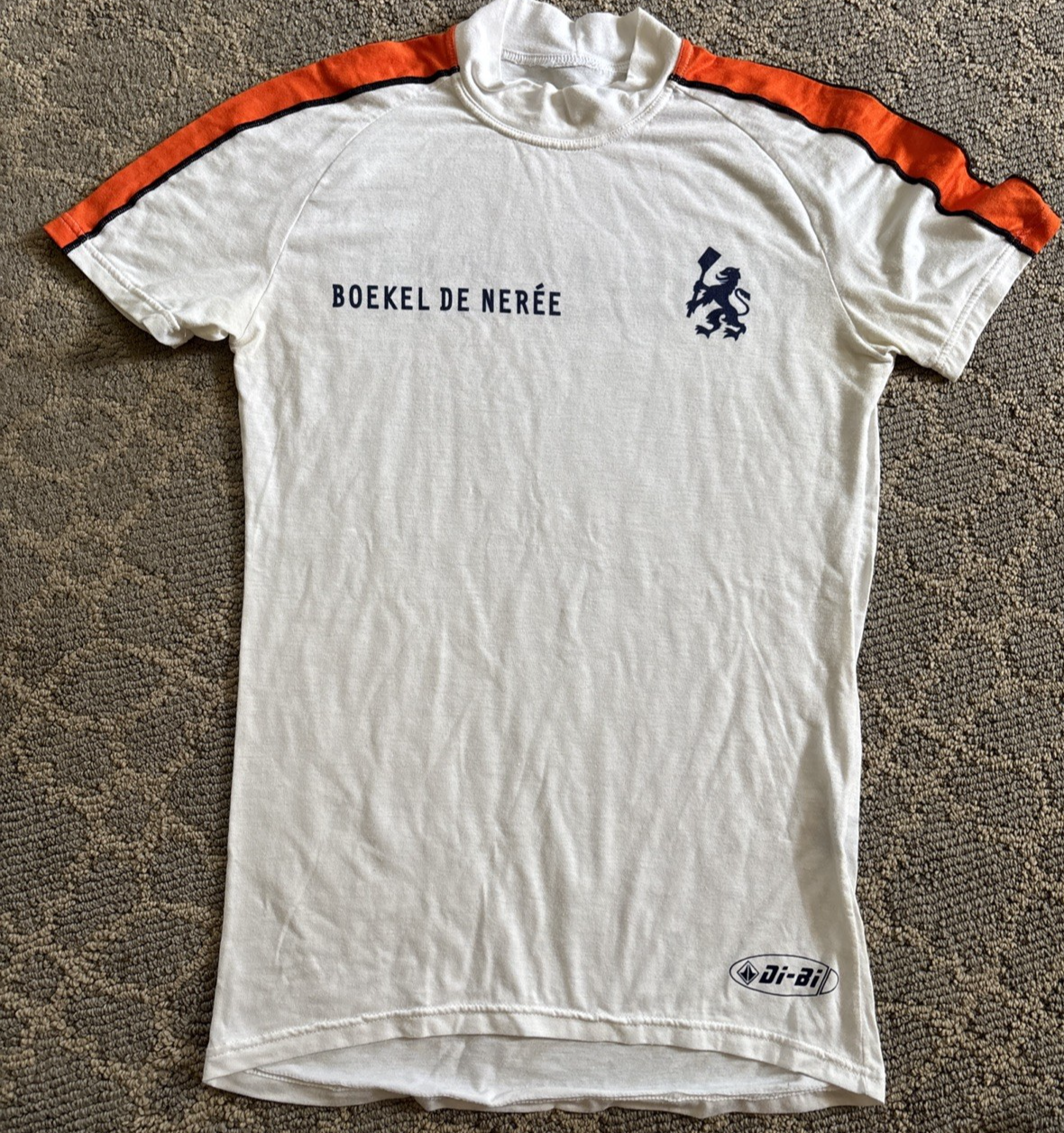 FILA Maglia Uomo Di Bi Boekel De Neree Squadra Canottaggio Olandese Bianca