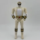 Vintage 1993 Bandai Auto Morphin Tommy White Power Ranger  Action Figure #3