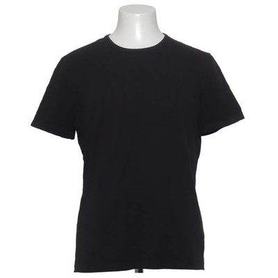 Asket, T-shirt, Größe: L, Schwarz, Baumwolle, Einfarbig, Herren #zUW