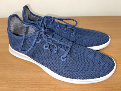 NEW ALLBIRDS Tree Runner TR Shoes Mens Navy Blue Comfort Casual Sneaker Sz 12