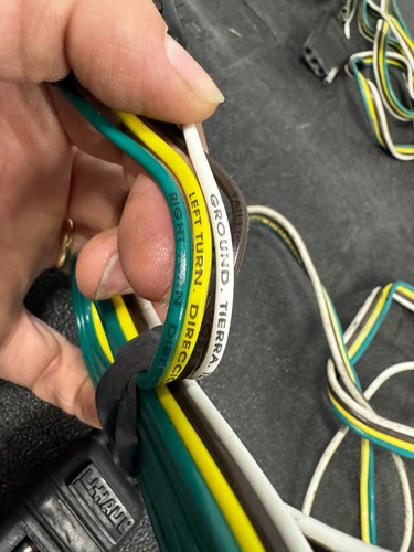 Lot of Flat 4-Pin Trailer Light Wiring Harness Connectors Mixed Lengths Male Fem - 第 11/12 張圖片