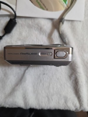 Fujifilm FinePix A Series A400 4.1MP Digital Camera - Silver for