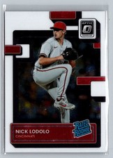 2022 Donruss Optic #189 Nick Lodolo Rated ROOKIE Cincinnati Reds