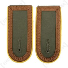 German DAK Afrika Korps NCO Unterfeldwebel WW2 Repro Shoulder Boards Units
