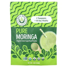 Pure Moringa, Organic Green Superfood Powder, 5 oz (144 g)