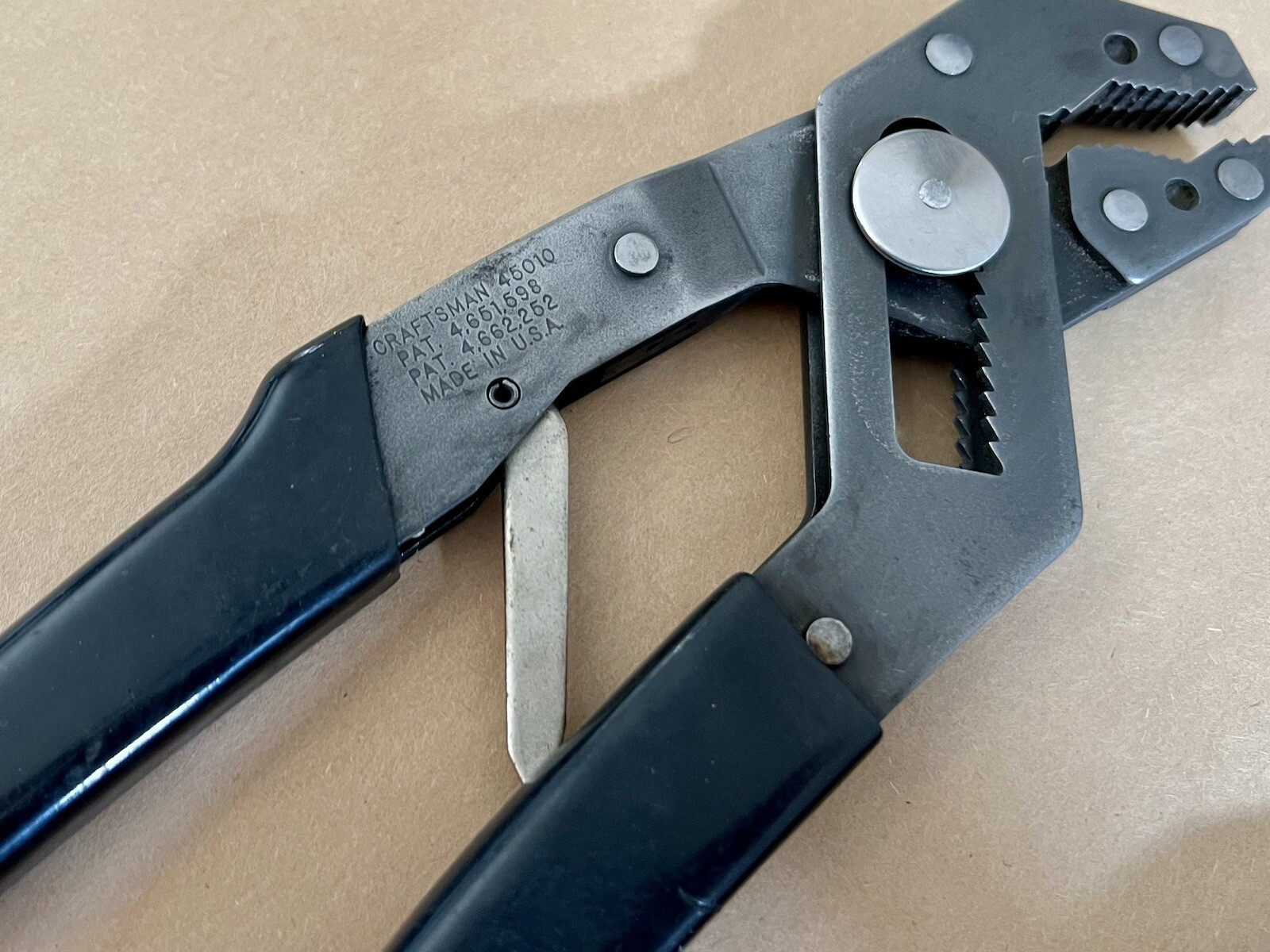 Craftsman ROBO GRIP Professional Adjustable Pliers 9” 45010 Made In