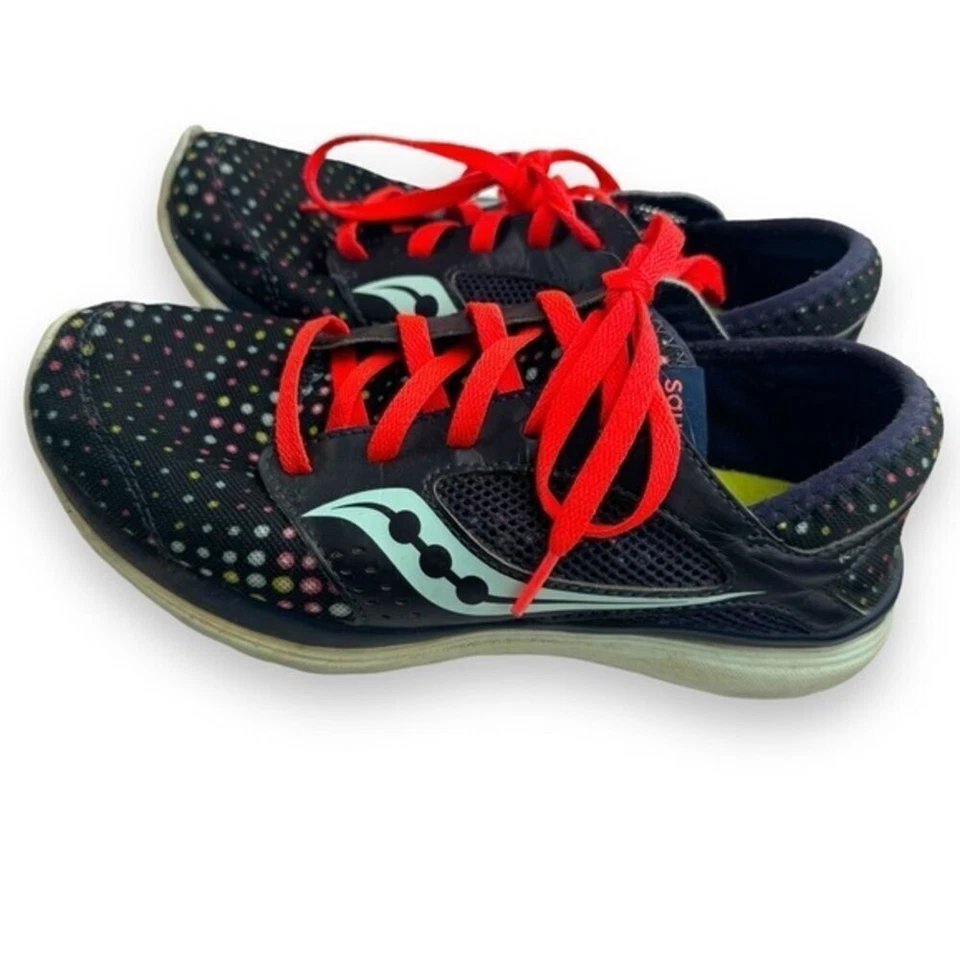 Saucony Polka Dot Running Shoes Athletic Sneakers Tennis Shoes Womens Size 7.5 - Image 3 of 4