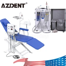 Portable Dental Delivery Unit Rolling Box Air Compressor Suction /Turbine Chair