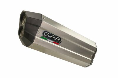 Benelli Trk 502 2017-20 E4 GPR Sonic Titan Homologierter Slip-On Auspuff Kat
