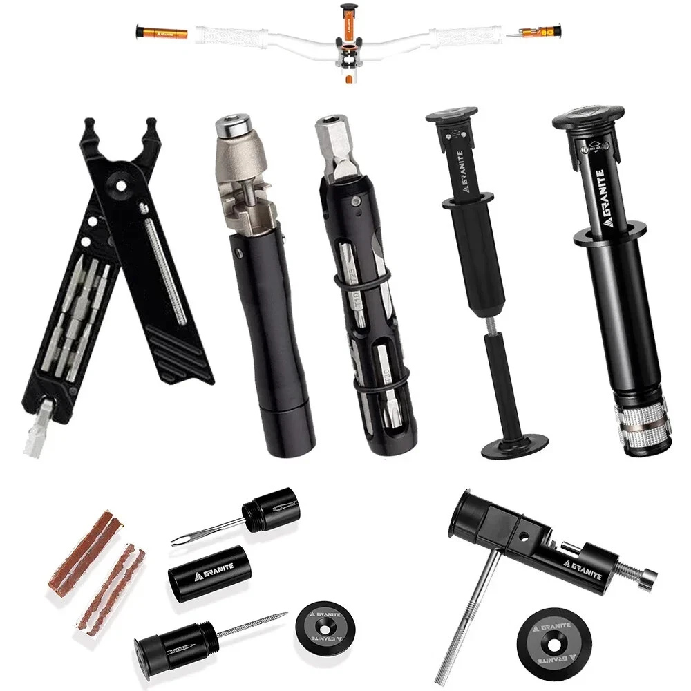 Multi Tool Kit-Compact Bicycle Tool Stored in The Steering Tube Set Multi Tool