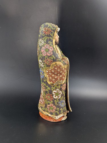Antique Figurine ‘Daruma Monk’ by Satsuma, Japan, Edo Period - Picture 6 of 11