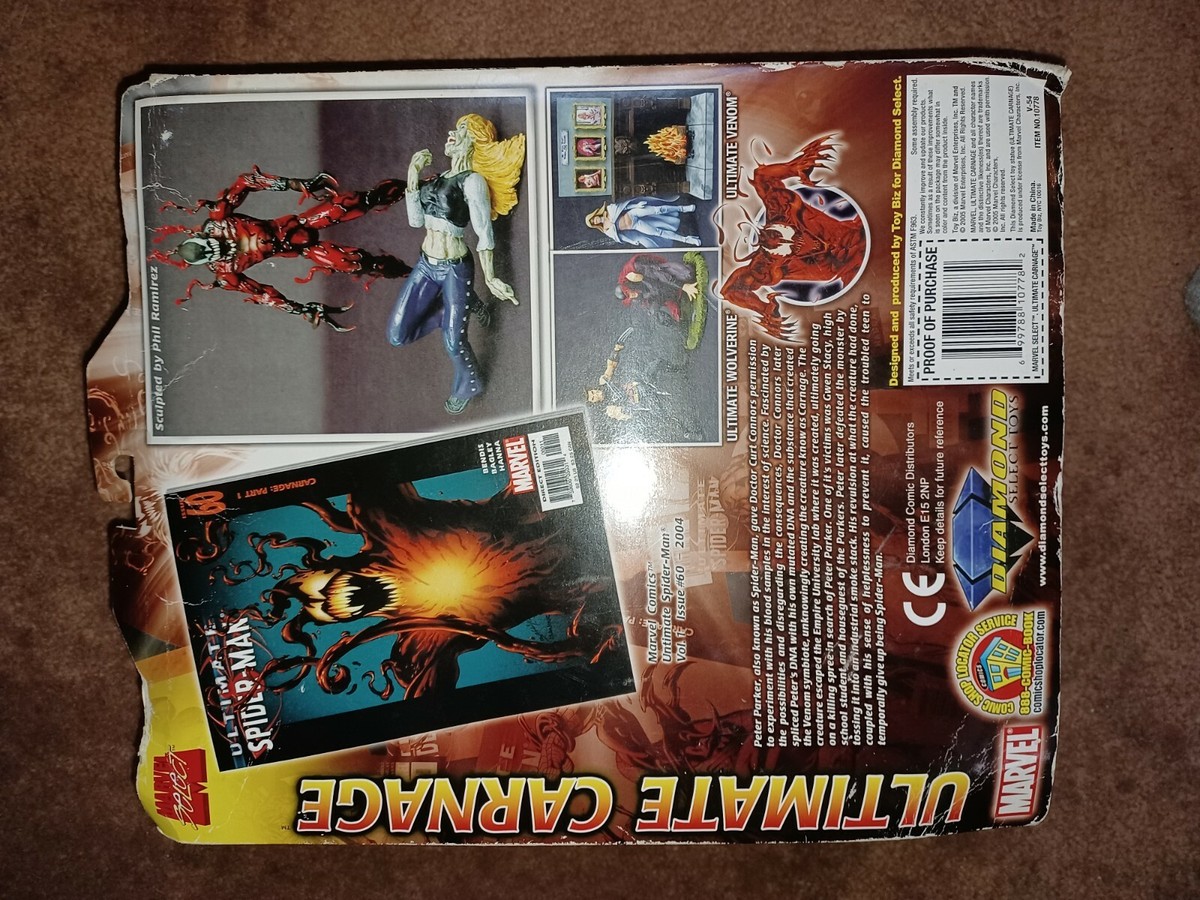 Marvel Select Ultimate Carnage 7in Action Figure for sale