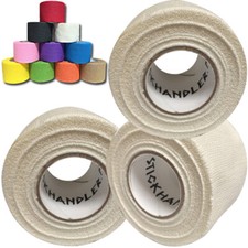STICK HANDLER Professional Hockey Grip Tape Pro Pack  White  Three Pack 