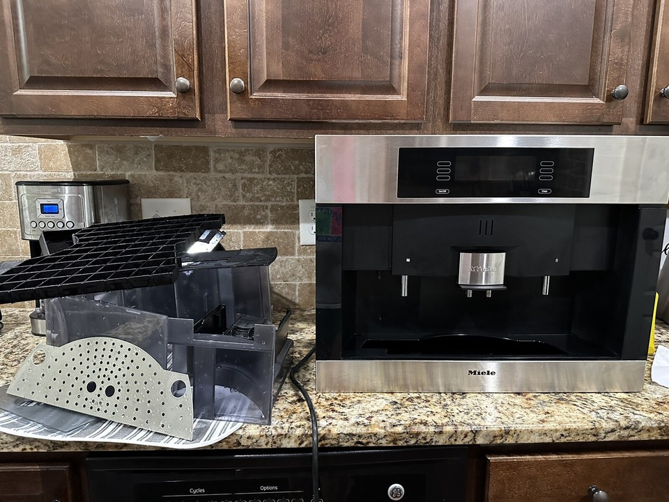 USED MIELE CVA 4070 BUILT IN COFFEE SYSTEM ESPRESSO MACHINE eBay