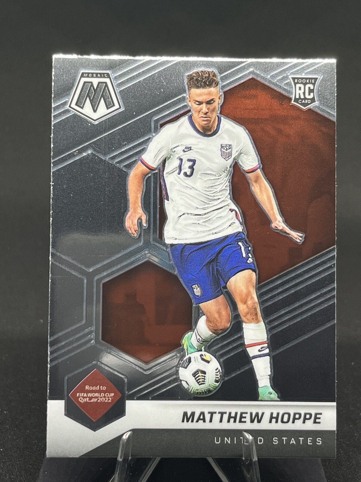 Matthew Hoppe 2021-22 Panini Mosaic Road to the FIFA World Cup Qatar #103 Rookie