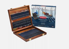 Derwent Pastell | 48er Set Buntstifte | Zeichnen | Holzetui | Neu