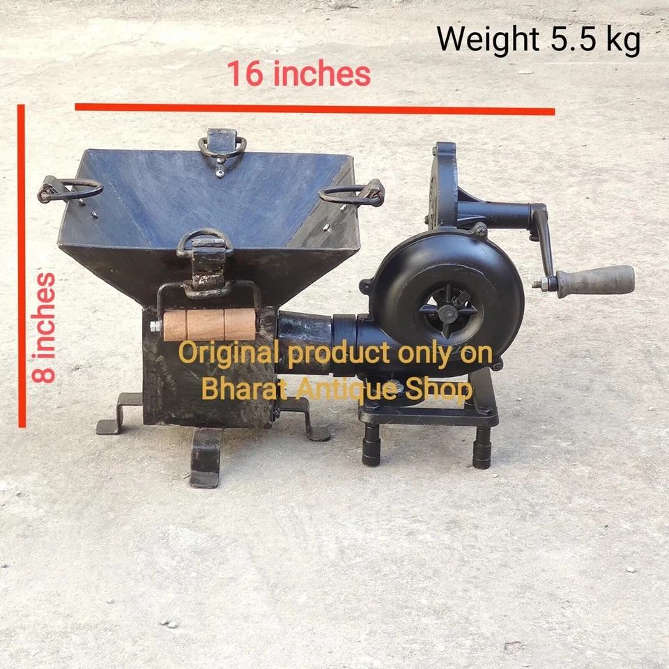 Juego de Pinzas Squire Forja Horno Soplador Manual Tipo Pedal Mango Funcionando Útil Foto 4 de 4
