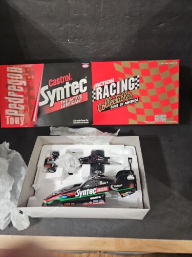 ACTION 1:24 DIECAST FUNNY CARS 1998 MUSTANG CASTROL SYNTEC TONY PEDREGON 1 /1200 - Picture 2 of 11