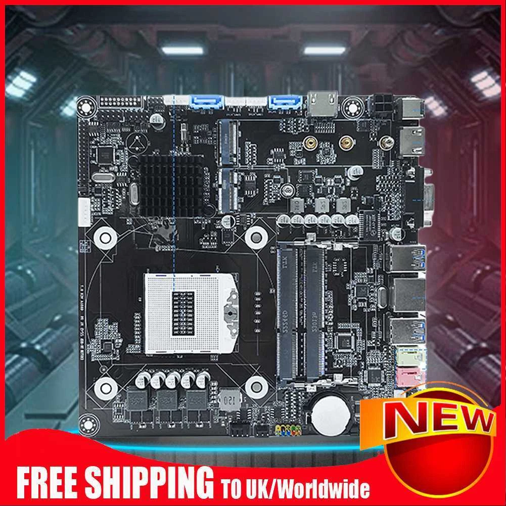 HM87 Mini ITX Motherboard USB3.0 SATA M.2 Nvme M PCI Express LGA946 1000Mbps LAN