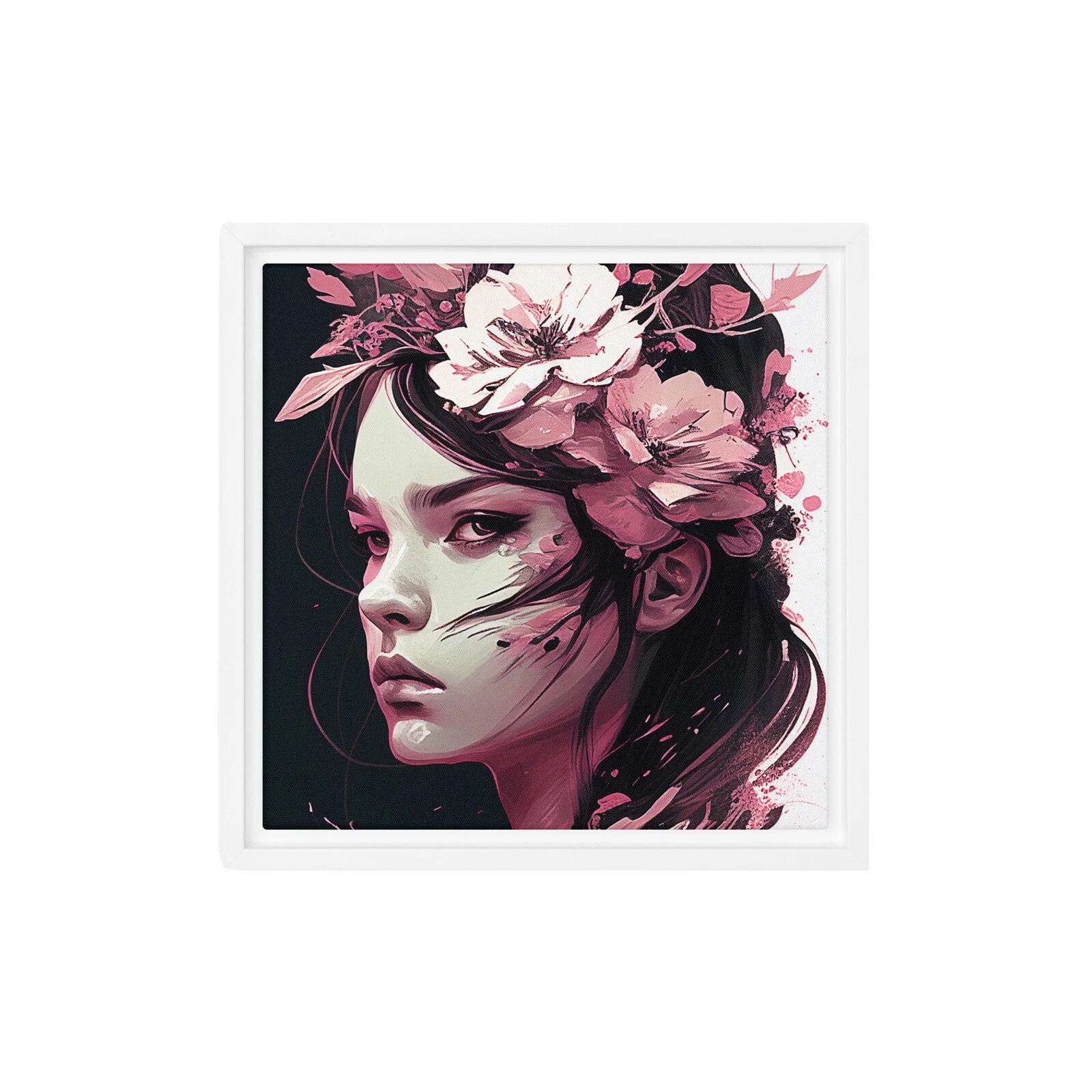 Angel enmarcado afiches y grabados de decoración para el Hogar