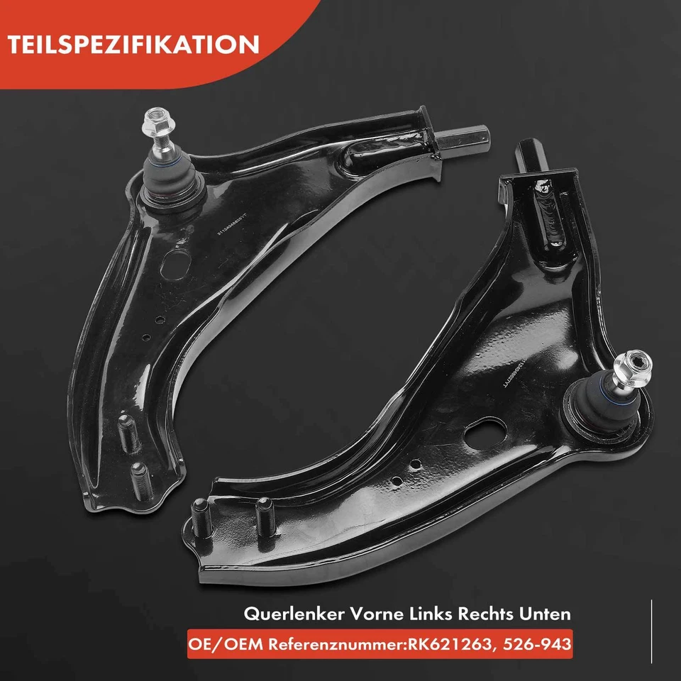 8x Control Arm Set Front Left Right for MINI R56 R57 R55 R58 R59 Cooper One - Image 4 of 4