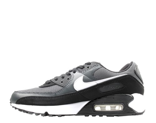 Nike Air Max 90 Iron Grey/White-Dark Smoke Grey Men's Running Shoes CN8490-002 - Picture 3 of 14