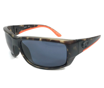 Costa Sunglasses Fantail 06S9006-7859 Wetlands Wrap Frames with Gray 580P Lenses