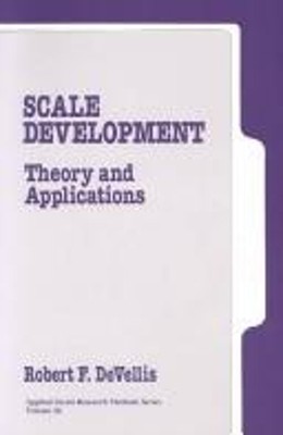 Scale Development : Theory and Applications Hardcover Robert F. D