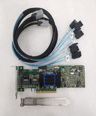 Adaptec ASR-6805T 6Gb/s 8 ports PCI-E 512MB JBOD + 2*SFF-8087 SATA