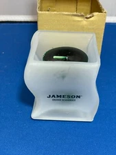 NEW Promotional Jameson Irish Whisky 3" Glass Candle.