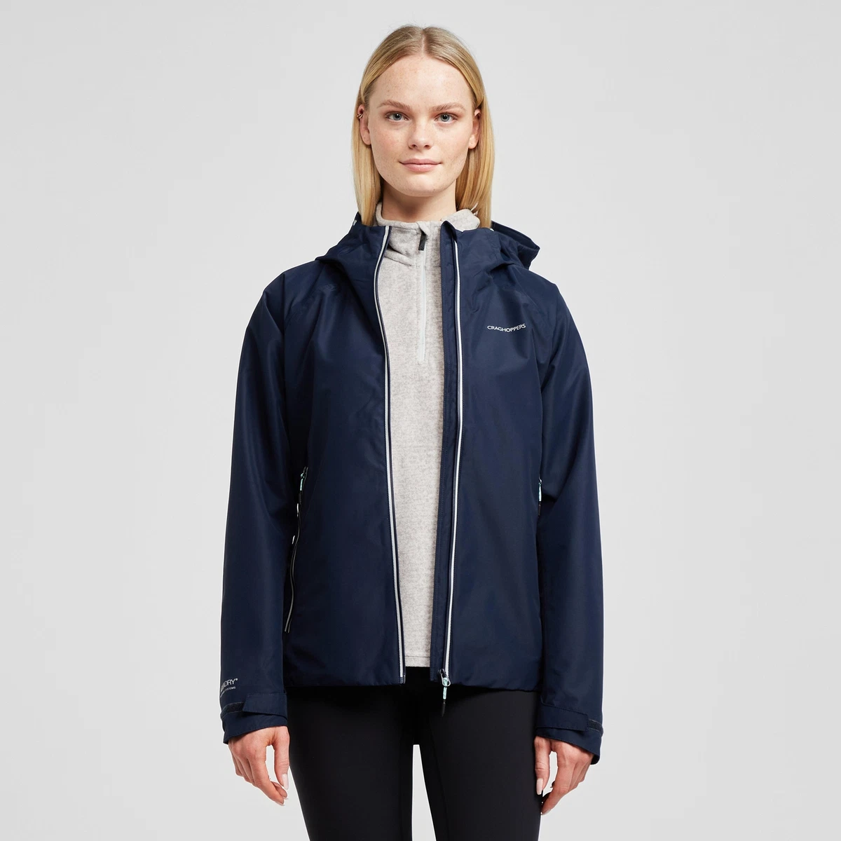 Craghoppers Women s Waterproof Atlas Jacket with Adjustable Hem