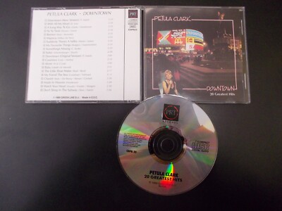 Petula Clark - Downtown / 20 Greatest Hits CD PRT - CDPR23