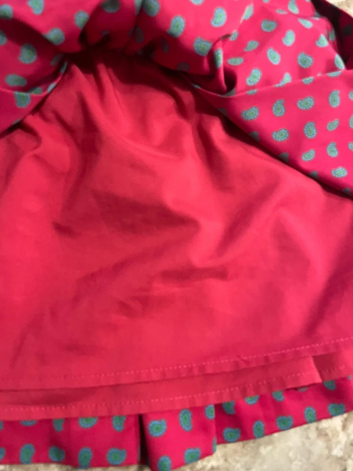 Preppy Ralph Lauren девочек пурпурный напечатано карнавальный юбка размер 4T - Изображение 4 из 4