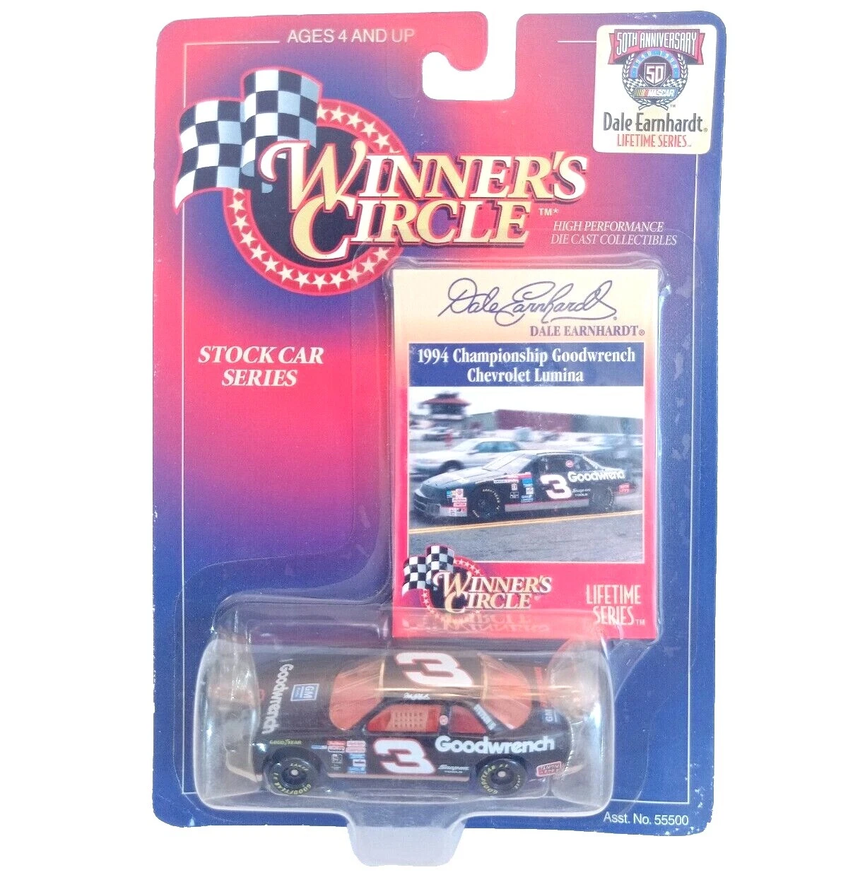 Autos de carrera NASCAR Diecast 1:64 escala 1994 año del vehículo