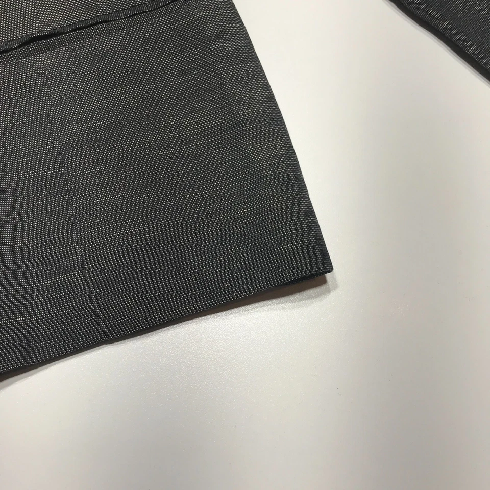 Jaqueta Blazer Vestido Dana Buchman Tamanho 6 Seda Linho Mescla Terno Essencial Carreira - Imagem 4 de 4